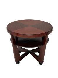1920s Art Deco Coffee Table by Max Coini in American Walnut